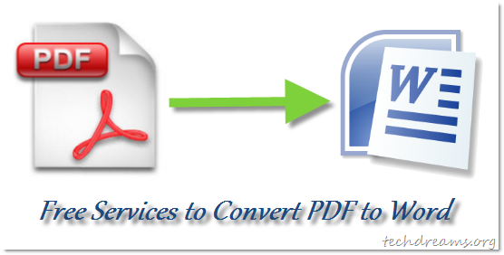 how to change to pdf to word document