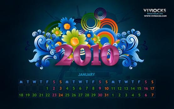 High Quality Wallpapers of 2010 Year To Decorate Your Desktop